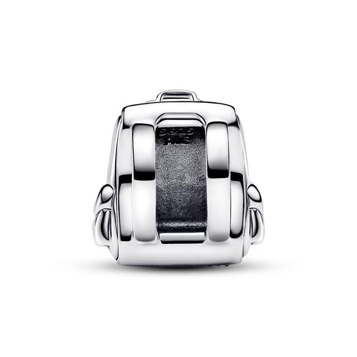 Charm adventure rucksack in sterling silver