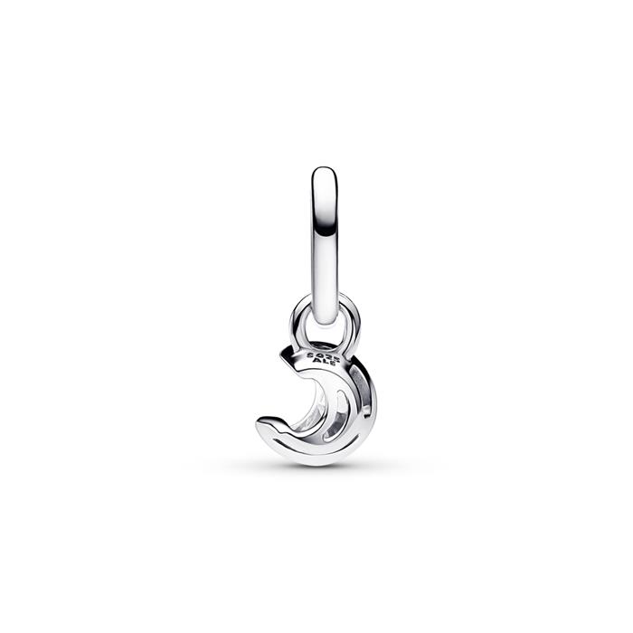 ME Mini-Dangle Mond aus Sterlingsilber mit Zirkonia