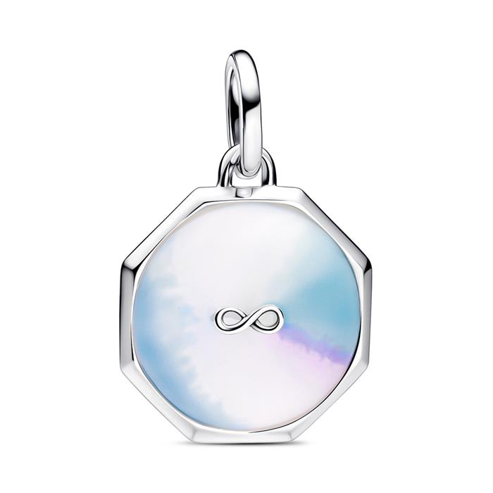 Infinity charm pendant in 925 Sterling silver, ME