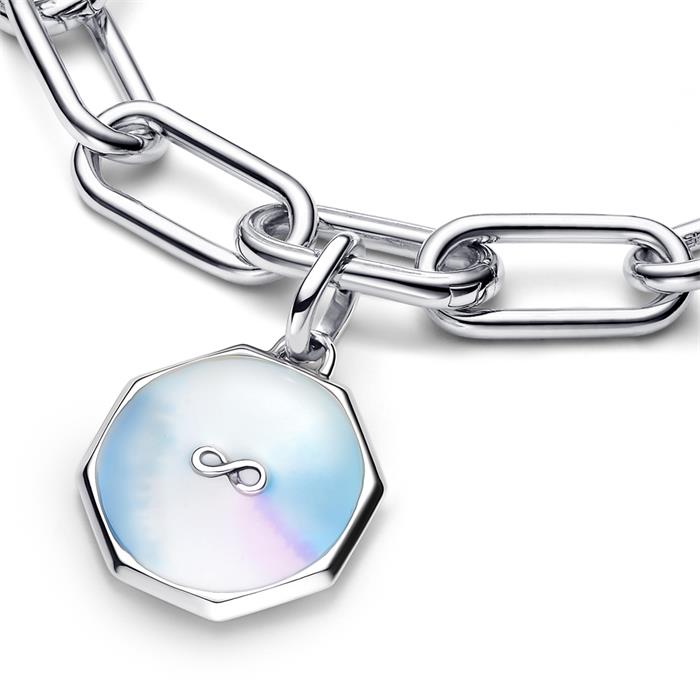 Infinity charm pendant in 925 Sterling silver, ME