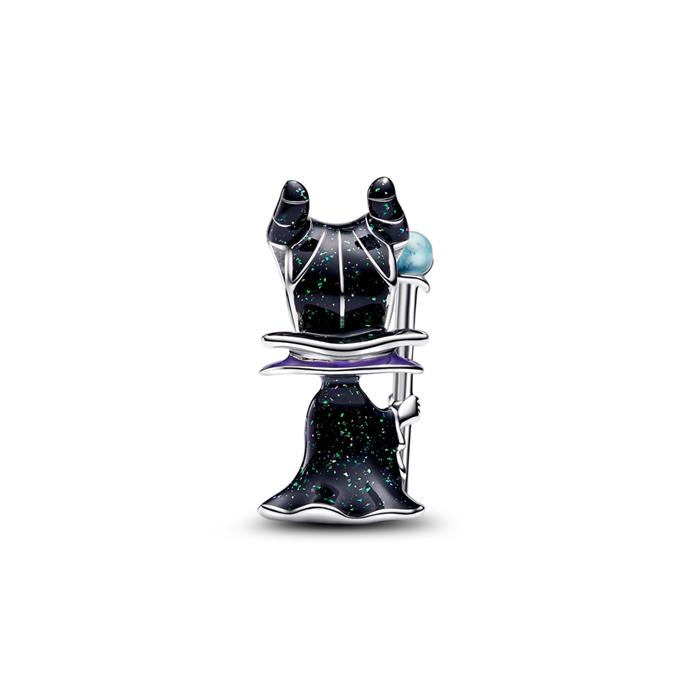 Colgante Disney Villains Maleficent, plata de ley 925, esmalte