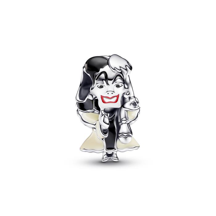 Disney Schurken Cruella De Vil bedel, sterling zilver