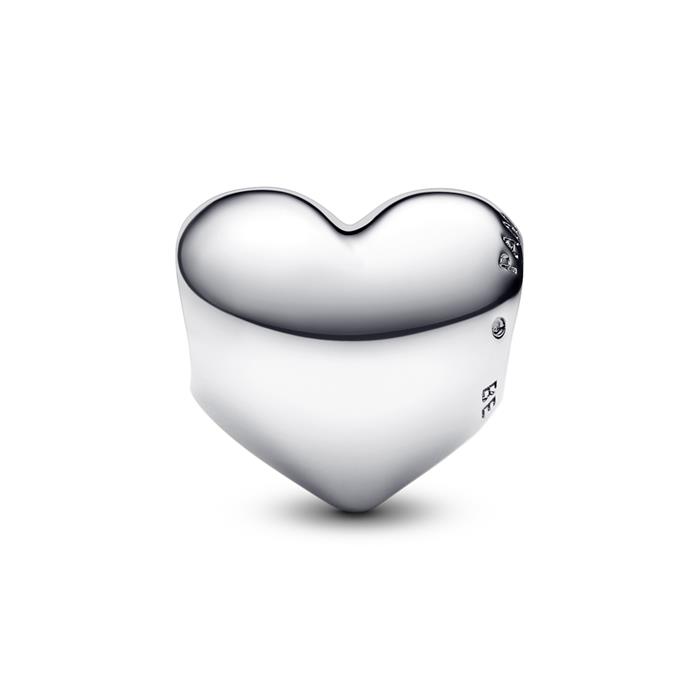 Be Love Herz Slide-Charm aus Sterlingsilber, gravierbar