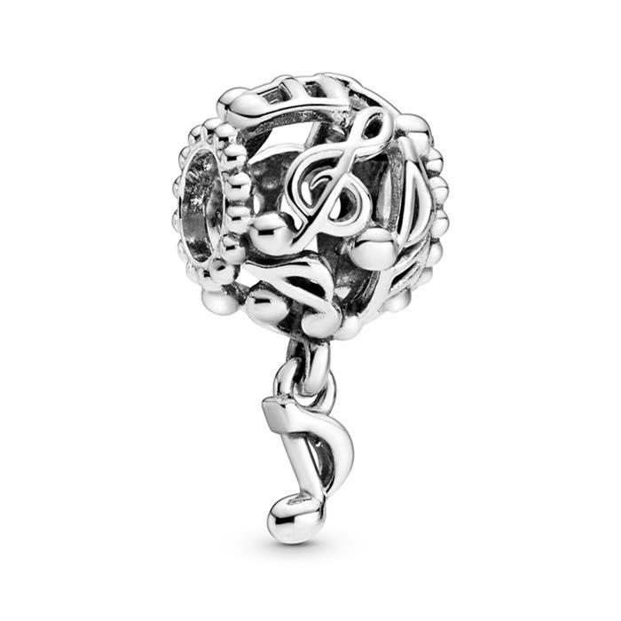 Charm musical notes in 925 sterling silver
