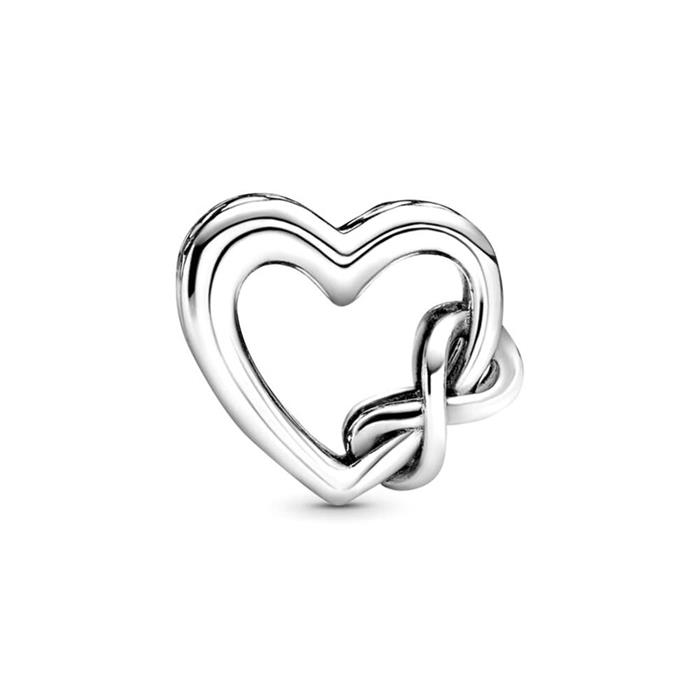 Heart charm love you mum in 925 silver