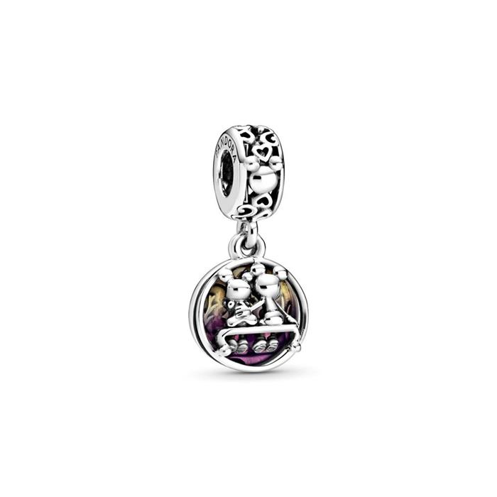 Disney charm micky and minnie in 925 silver