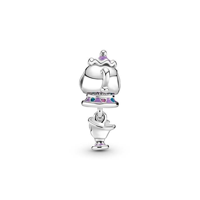 Disney charm mrs. potts and chip in 925 sterling silver
