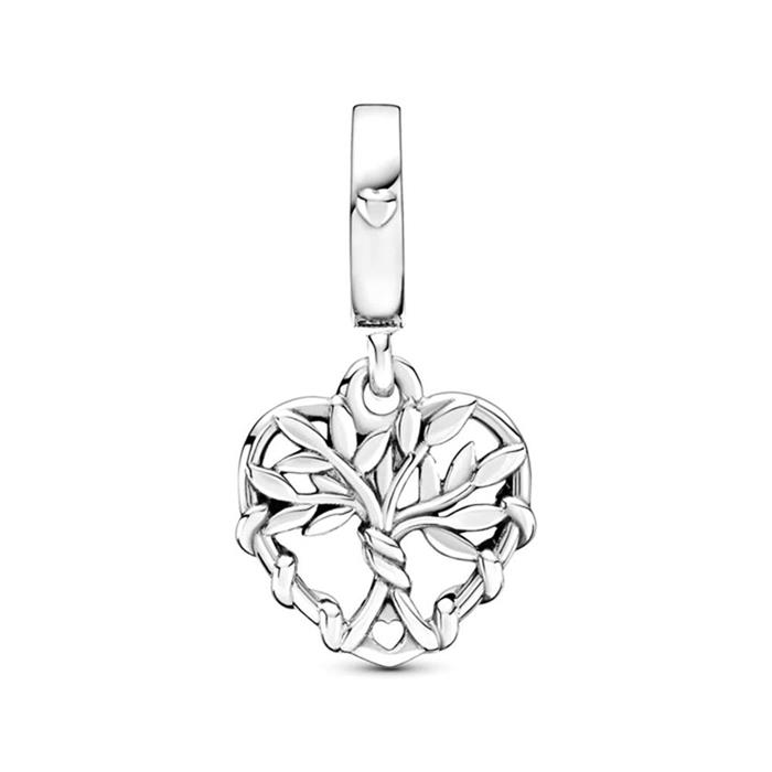 Charm-Anh&#xE4;nger Family tree aus Sterlingsilber