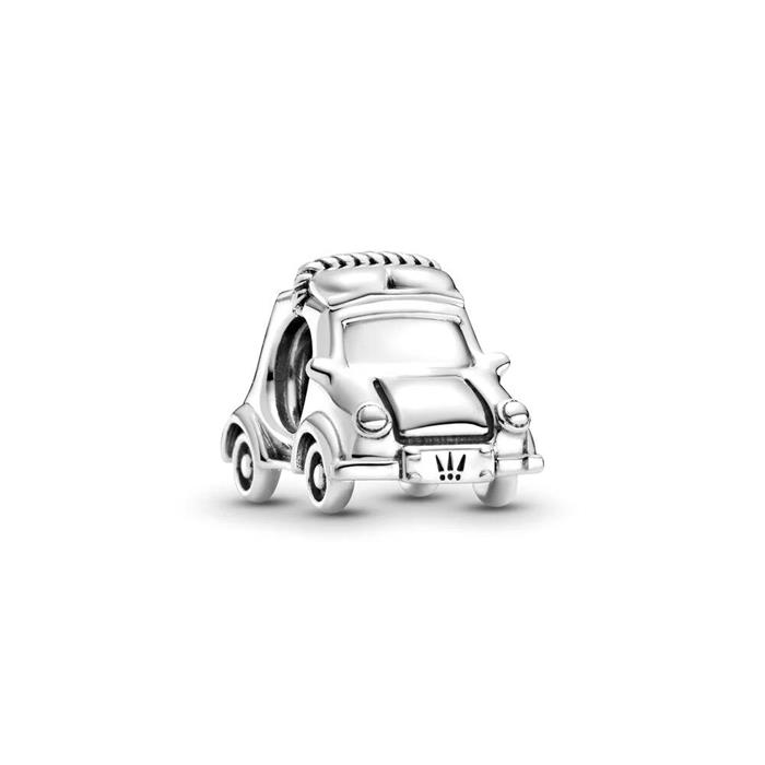 Electric car charm in 925 silver