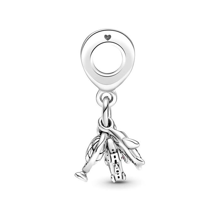 Sterling silver travel charm
