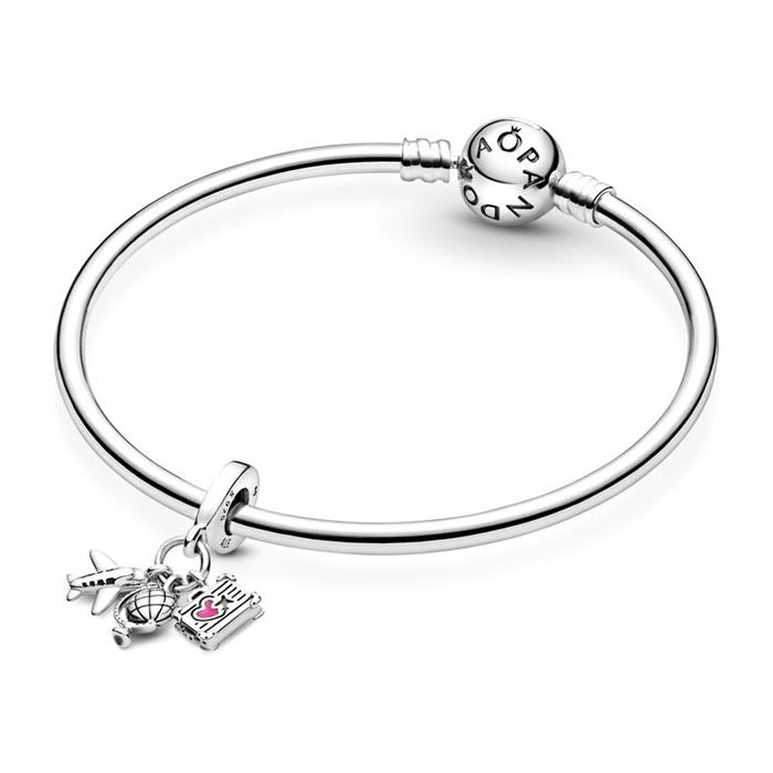 Sterling silver travel charm