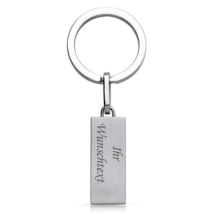 Polished keyring stainless steel