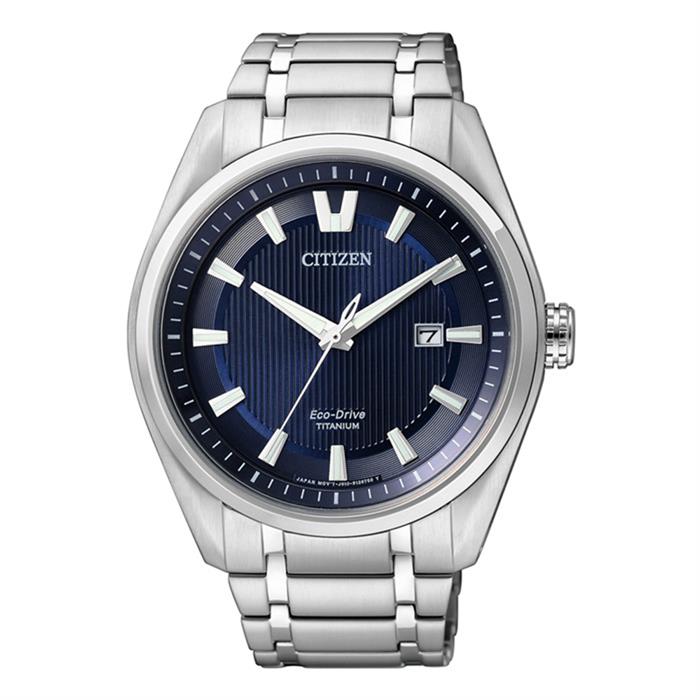 Super titanium Men's watch silver