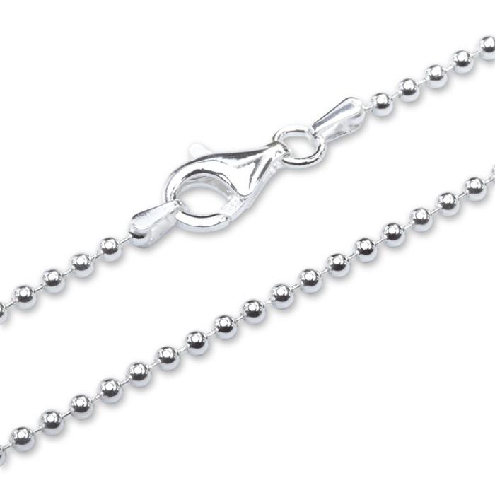 Sterling silver ball chain 2,2mm