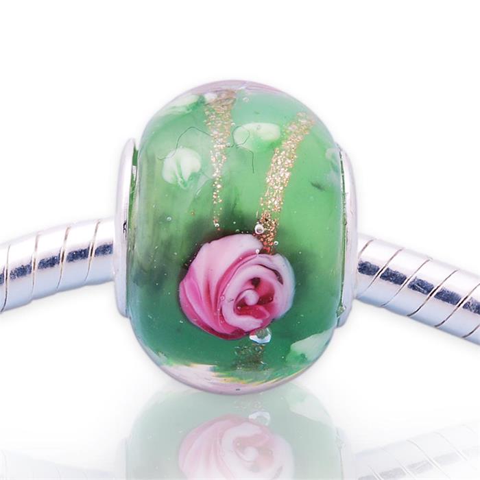 Glass bead for your individual bracelet