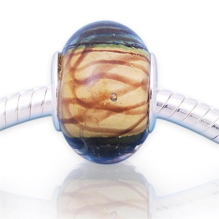 Glass bead for your individual bracelet