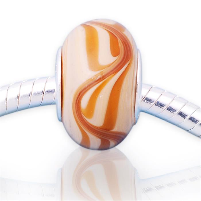 Glass bead for your individual bracelet