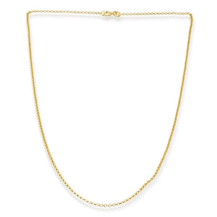 333er Goldkette: Ankerkette Gold 50cm