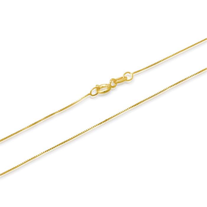 14 Karaat Gouden Ketting: Venetiaanse Ketting Goud 45cm