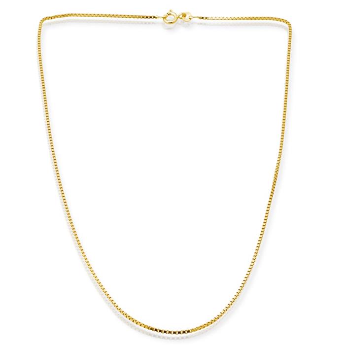 8 karaat gouden ketting: venetiaanse ketting goud 55cm