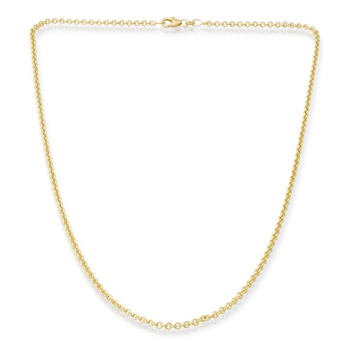 8ct Gold Chain: Anchor Chain Gold 55cm