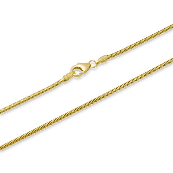 8 Karaat Gouden Ketting: Slangenketting Goud 50cm