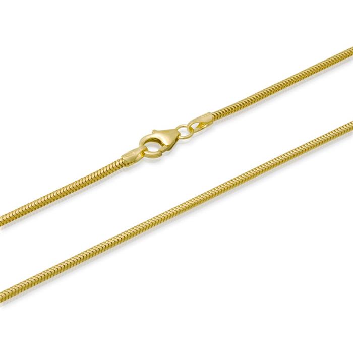 333er Goldkette: Schlangenkette Gold 55cm