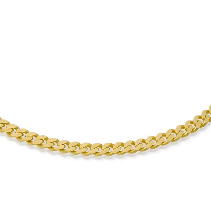 8ct Gold Chain: Curb Chain Gold 55cm