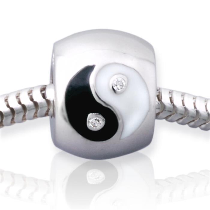 Sterling silver bead for collecting and combining
