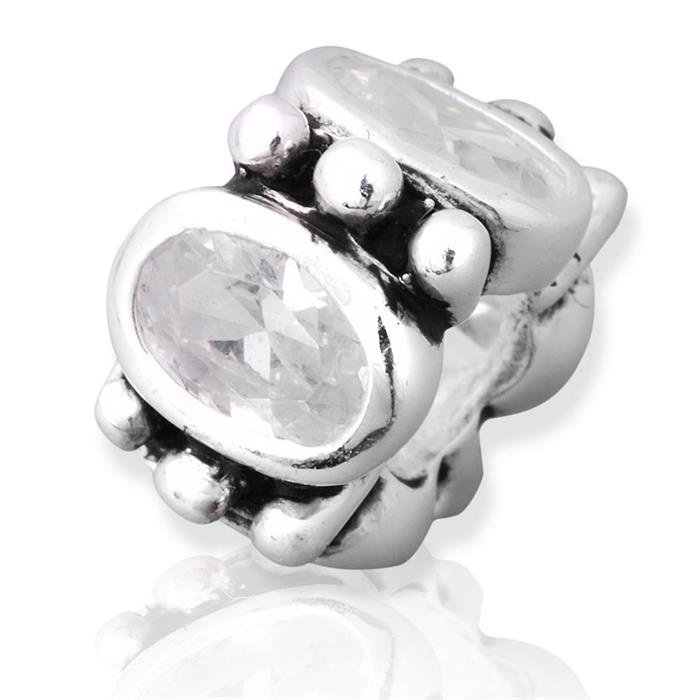 High quality sterling silver bead for base bracelets