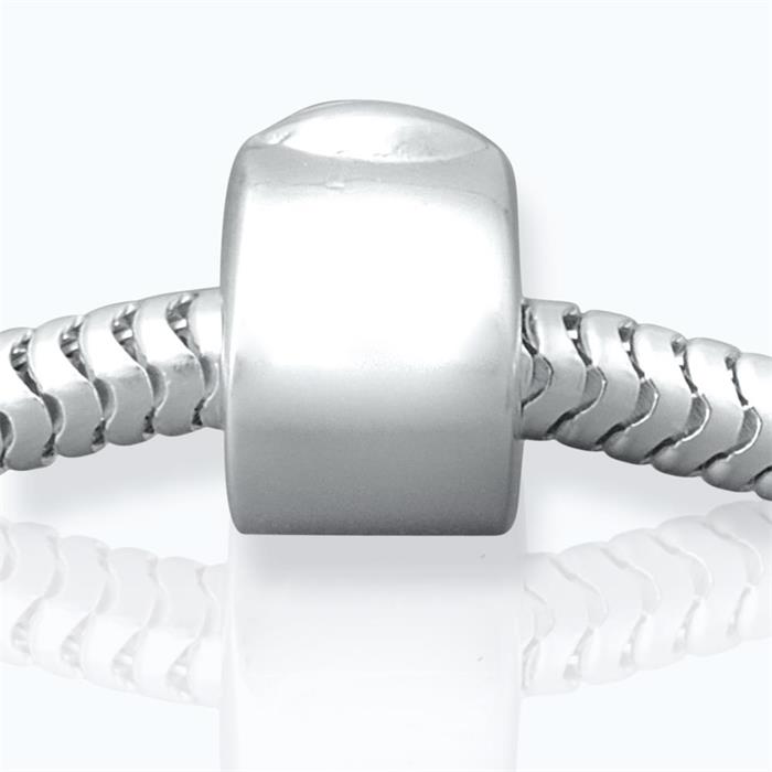 925 Zilveren Kralenstopper Voor Verzamelbare Armbanden
