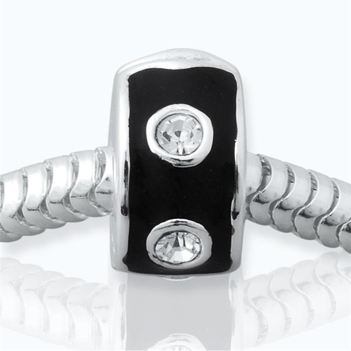 Sterling silver bead stopper for bracelets