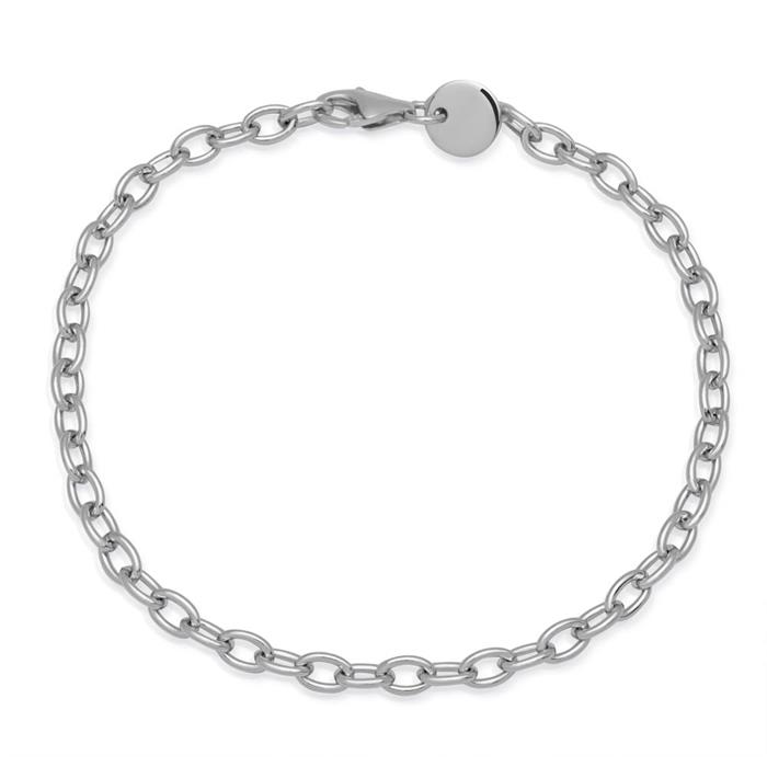 Sterling sterling silver charm bracelet