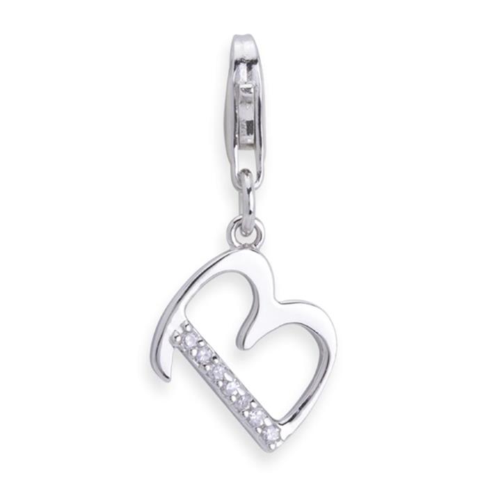 Exclusive sterling silver charm to hang in