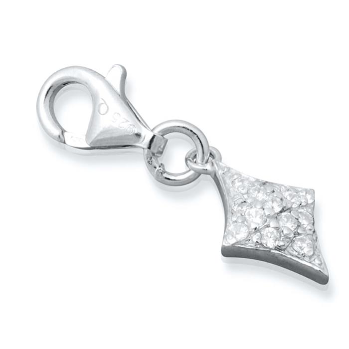 Exklusiver 925 Silber Charm zum Einhängen