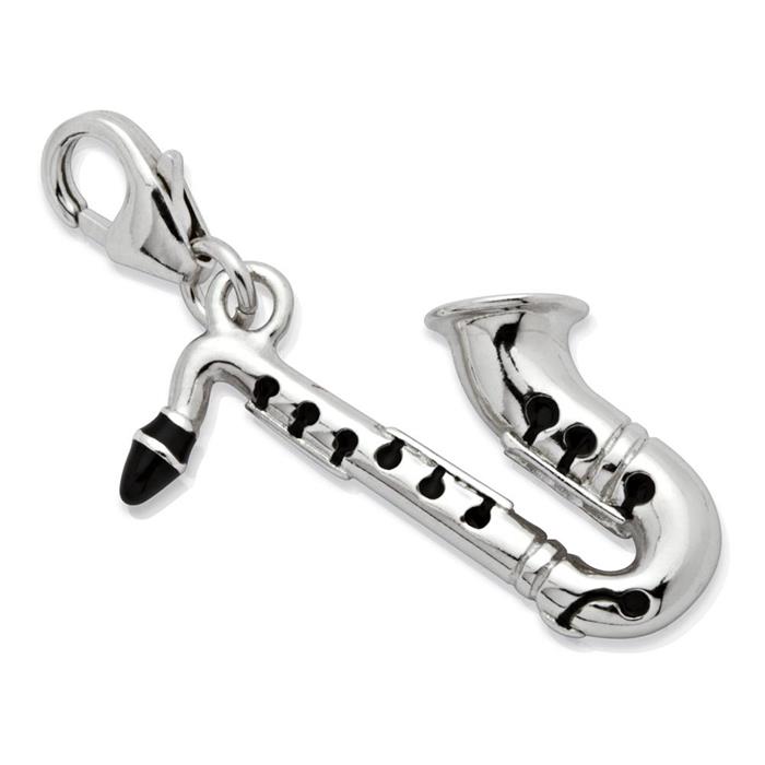 Sterling silver saxophone charm to collect
