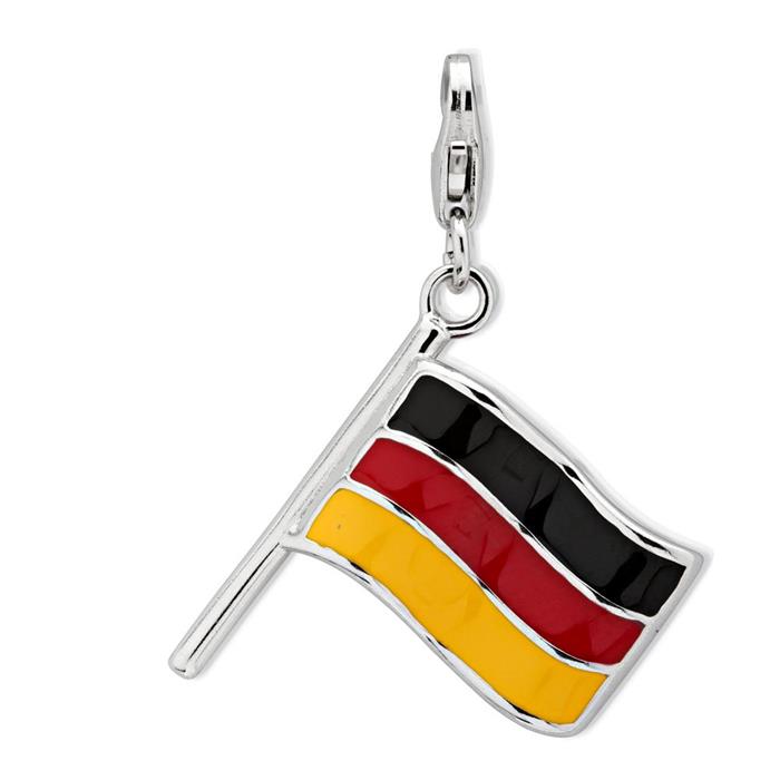 Sterling silver charm flag to collect