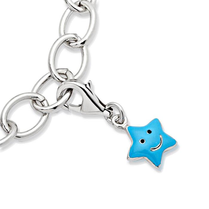 Exclusive sterling silver star charm to hang in
