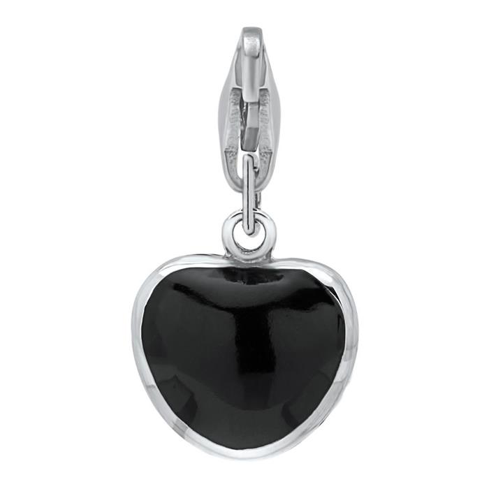 Stainless steel charm heart to collect & combine