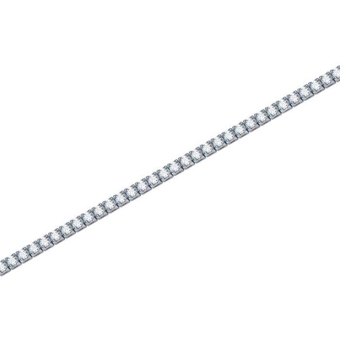 18 Karaat Witgouden Armband Met 116 Diamanten