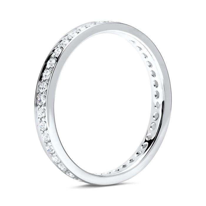 Eternity Ring 950er Platin 39 Diamanten