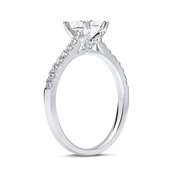 Diamond ring 950 platinum