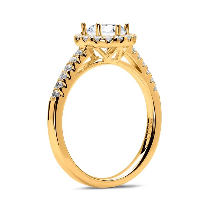 Diamond ring 18ct gold
