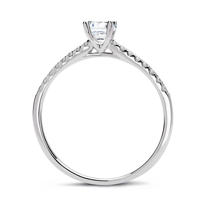 Diamant Ring 950er Platin