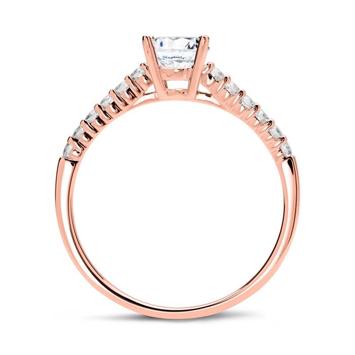 Diamant Ring 585er Roségold