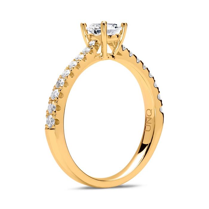 Diamant Ring 585er Gold