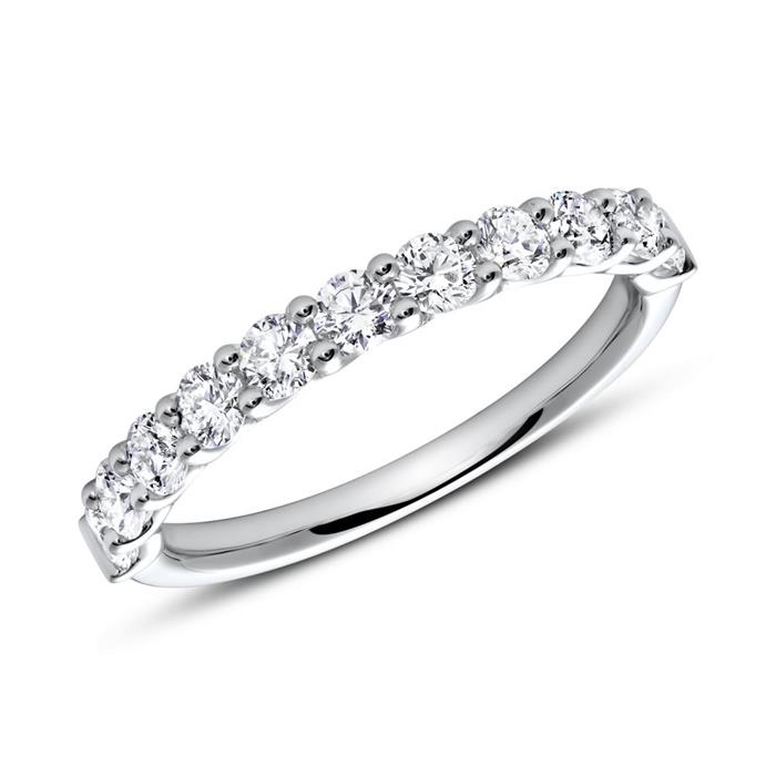 Half Eternity Ring 950er Platin Diamant