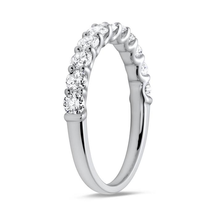 Half Eternity Ring 950er Platin Diamant