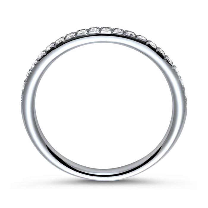 950 platina eternity ring 21 Diamant