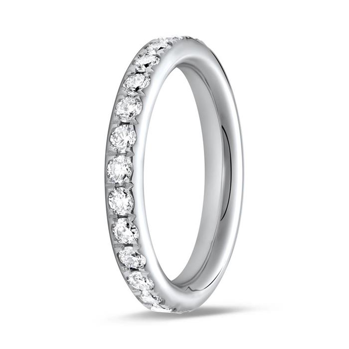 950 platinum eternity ring 27 diamonds